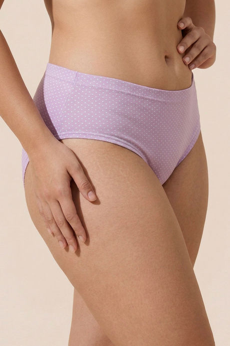 Zivame Medium Rise Full Coverage Hipster Panty (Pack of 3) - Multicolor — image 11
